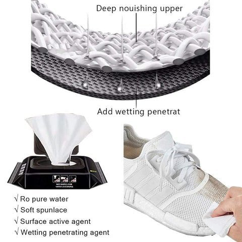 Instant Shoe Cleaning Wipes( Pack of 20 ) Buy 1 Get 1 Free