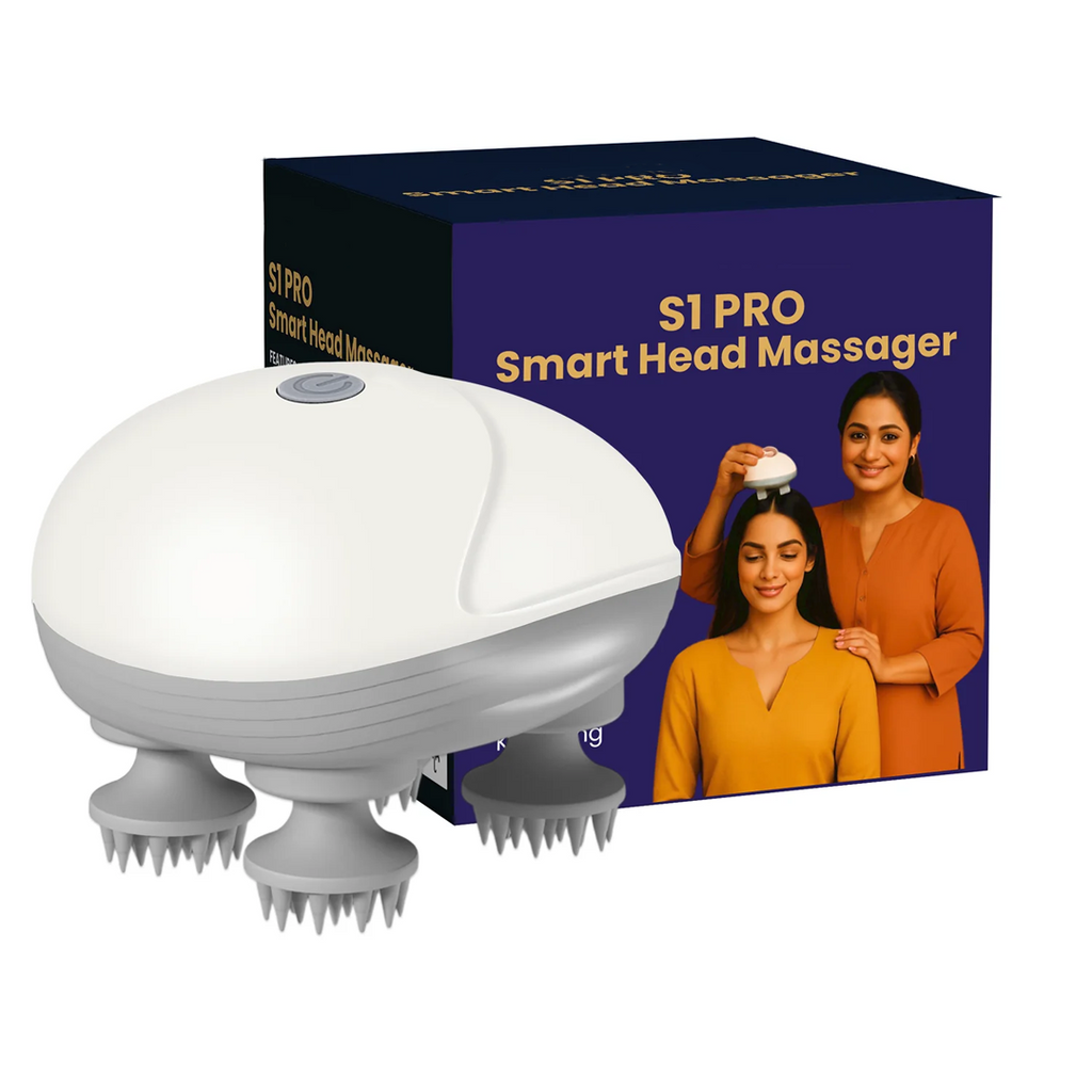S1 Pro Smart Electric Head Massager – Portable & Rechargeable 2.0