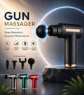 Deep Tissue Relaxation Gun Massager for Pain Relief | 4 Massage Heads