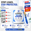 Transparent Waterproof Glue with Free Brush, (Buy 1 Get 1 Free )