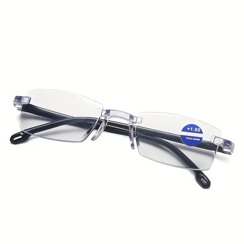 Rimless One Power Auto Focus Reading Glasses - Buy 1 Get 2 Free @ Just Rs.399/-