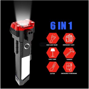 SHINE THROUGH DARKNESS – 6 in 1 Hammer torch (D14)