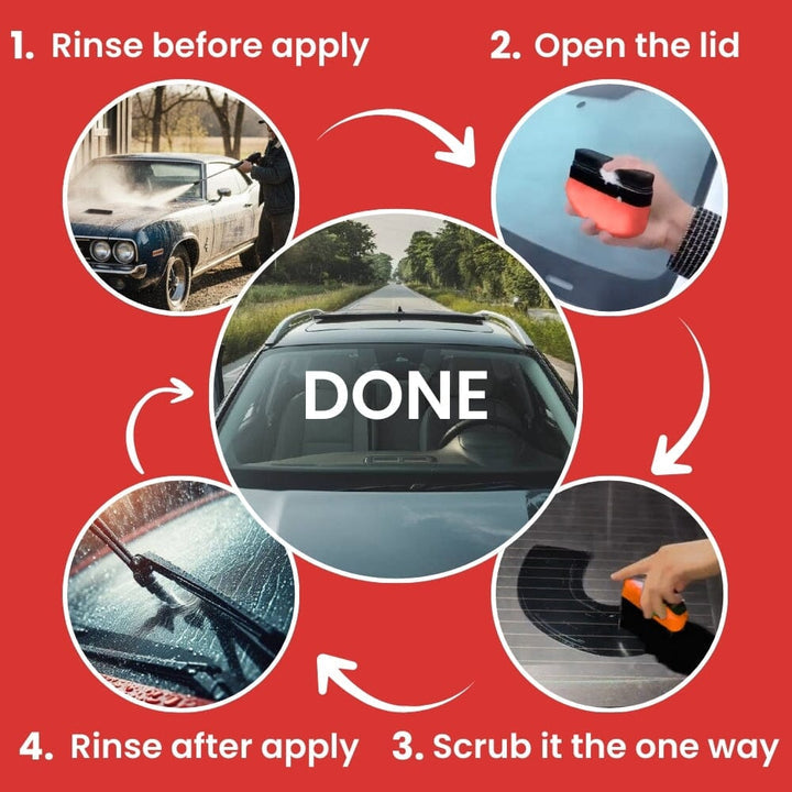 Instant Clear Car Glass Cleaner( Buy 1 Get 1 Free @ 499)